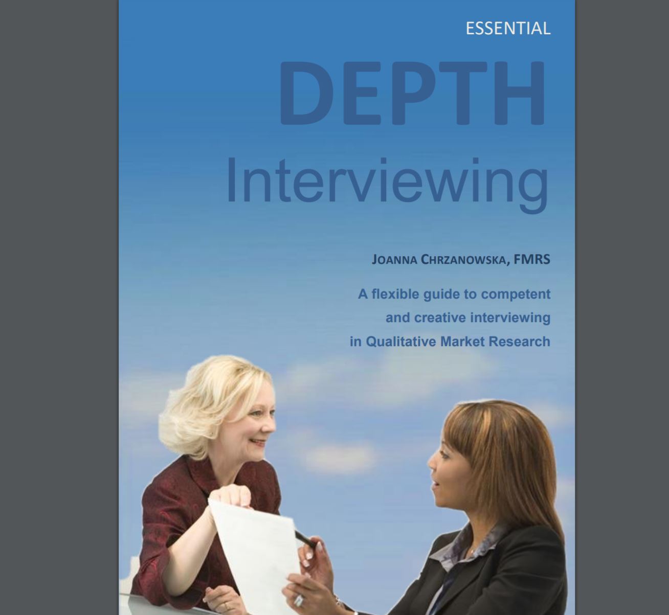 qualitative research in depth interviews